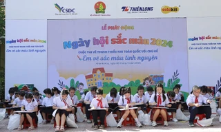 Thiếu nhi cả nước thi vẽ tranh về chủ đề tình nguyện 