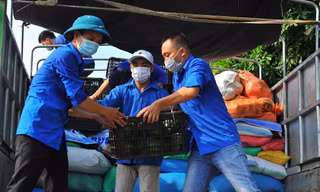 Những món nông sản ngon của Hà Giang gửi tặng Thủ đô Hà Nội trong thời điểm thực hiện giãn cách xã hội.