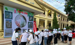 Giúp học sinh học cách bảo vệ môi trường từ những hành động nhỏ