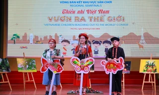 Thiếu nhi thể hiện tài năng 'vươn ra thế giới'