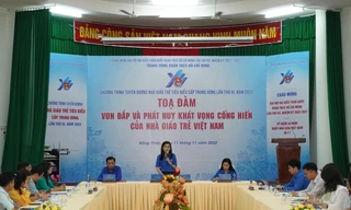 Phát huy khát vọng cống hiến của các nhà giáo trẻ 