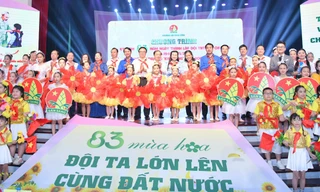 Trao giải thưởng Kim Đồng cho 125 đội viên, chỉ huy Đội xuất sắc toàn quốc