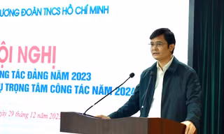 Bí thư thứ nhất T.Ư Đoàn Bùi Quang Huy: Nâng cao công tác đấu tranh, bảo vệ nền tảng tư tưởng của Đảng