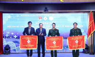 Trao 18 giải Nhất Hội thi Kỹ thuật sáng tạo tuổi trẻ ngành y tế khu vực Hà Nội