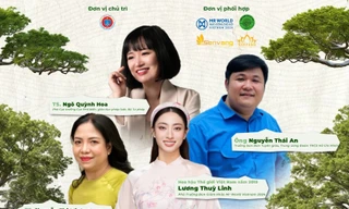 Hoa hậu Lương Thùy Linh tham gia các hoạt động nâng cao nhận thức bảo vệ môi trường cho người trẻ