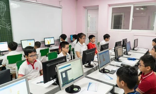 5 học sinh lớp 3 khu vực miền Bắc tranh tài Hội thi Tin học trẻ toàn quốc 