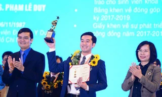 Tài năng trẻ nhận giải thưởng Quả Cầu Vàng năm 2020.