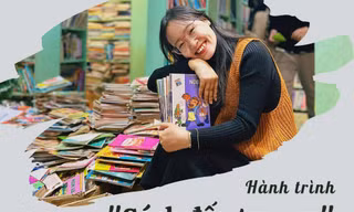 Từ cô gái mê đọc sách đến hành trình xây dựng tủ sách cho em