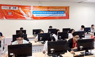 Kỷ lục số thí sinh đạt điểm tuyệt đối tại cuộc thi Vô địch Tin học Văn phòng thế giới
