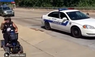 Cuộc rượt đuổi chậm nhất thế giới của cảnh sát