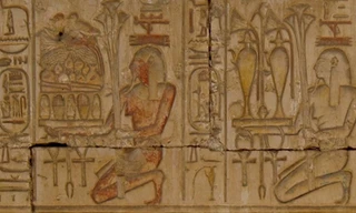 Hình vẽ mô tả lễ động thổ của người Ai Cập cổ đại. Ảnh: Ancient origin