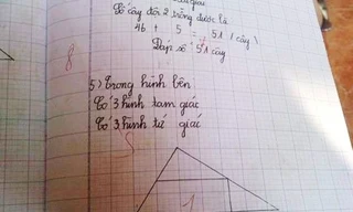 Tranh cãi 'Bài toán lớp 2 bị chấm sai'