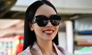 Thanh Thủy đến tòa soạn báo Tiền Phong sau đăng quang Hoa hậu Quốc tế