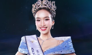 Dương Trà Giang 19 tuổi đăng quang Hoa hậu Sinh viên Việt Nam