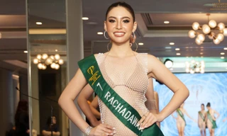 Thí sinh Hoa hậu Trái Đất Thái Lan trình diễn áo tắm lạ mắt