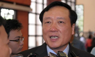 Viện trưởng Viện Kiểm sát nhân dân tối cao Nguyễn Hòa Bình trả lời báo chí