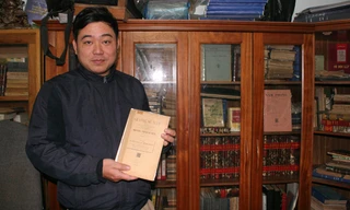 Nhà sưu tập Trịnh Hùng Cường nói, sách của nhiều người nổi tiếng đã không hề được con cháu giữ gìn