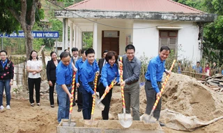 ĐVTN SCIC khởi công xây nhà nhân ái tại Điện Biên
