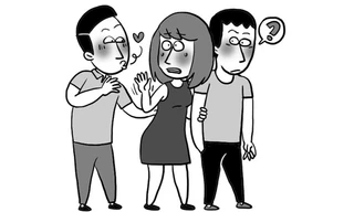 Rối lòng vì bị đeo bám