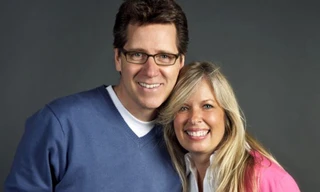 Tiến sỹ Leslie Parrot và vợ 