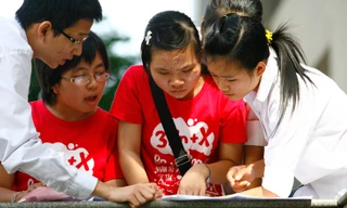 “Tái cấu trúc” nguồn nhân lực toán nhưng tình hình không chuyển biến khi thực tế môn toán trong các nhà trường thiếu hấp dẫn. Ảnh: Hồng Vĩnh