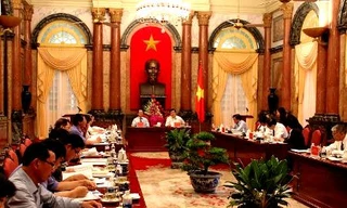 Chủ tịch nước làm việc với Liên đoàn Luật sư 