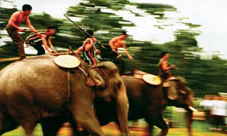 Buôn Đôn mở hội đua voi