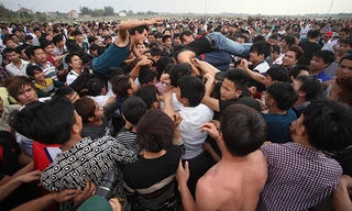 Lễ hội cướp phết (Tam Nông, Phú Thọ). ẢNH: như ý, công khanh