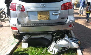 Hiện trường vụ tai nạn