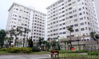 Khu nhà ở xã hội Đặng Xá, Gia Lâm, Hà Nội. Ảnh: như ý