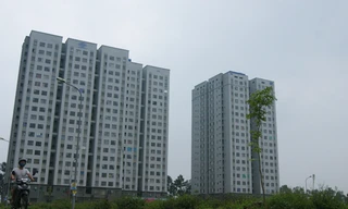 Nhà thu nhập thấp Kiến Hưng (Hà Đông, Hà Nội) chưa có giá bán chính thức. Ảnh: L.H.V