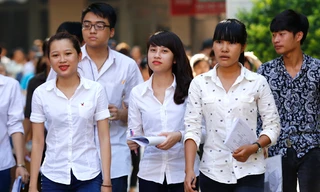 Mặc dù các trường ĐH đều bày tỏ sự ủng hộ cho kỳ thi quốc gia 2 mục tiêu nhưng trường nào cũng bộc lộ lo lắng. Ảnh: Như Ý