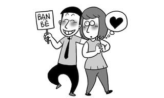 Thân thiết với người yêu như... bạn