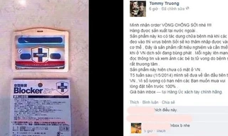 Các diễn đàn quảng cáo tràn lan vòng đeo tay chống virus sởi vào cơ thể. 