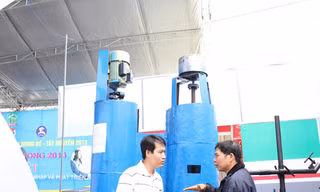 Nông dân tự chế “thủy điện xanh”