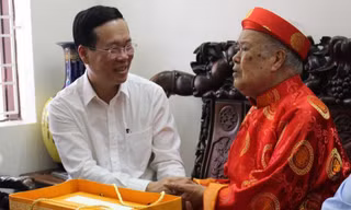 Chủ tịch nước gửi Thiếp mừng thọ đến 1632 công dân tròn 100 tuổi và trên 100 tuổi 