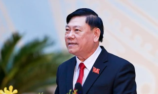 Ông Trần Văn Rón, Ủy viên Ban Chấp hành Trung ương Đảng khóa XIII, Bí thư Tỉnh ủy, Trưởng đoàn ĐBQH khóa XIV tỉnh Vĩnh Long. Ảnh IT