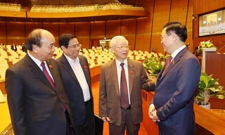 Lãnh đạo Đảng, Nhà nước tại kỳ họp thứ 11, Quốc hội khóa XIV