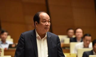 Bộ trưởng Chủ nhiệm Văn phòng Chính phủ Mai Tiến Dũng. Ảnh Như Ý