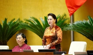 Chủ tịch Quốc hội Nguyễn Thị Kim Ngân phát biểu tại Phiên họp thứ 51 Uỷ ban Thường vụ Quốc hội