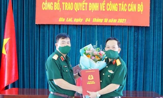 Đại tá Đỗ Đức Dũng giữ chức vụ Chủ nhiệm Chính trị Quân đoàn 3. Ảnh VGP 