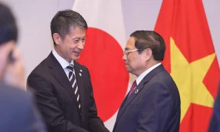 Thủ tướng Phạm Minh Chính tiếp Thống đốc tỉnh Hiroshima, Nhật Bản 