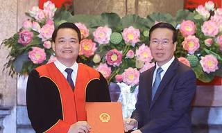 Chủ tịch nước trao Quyết định bổ nhiệm Thẩm phán Tòa án nhân dân tối cao