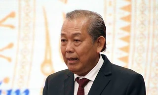 Phó Thủ tướng Thường trực Chính phủ Trương Hòa Bình. (Ảnh: TTXVN)