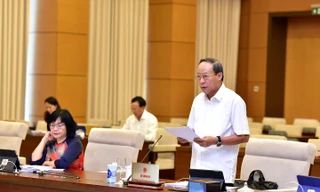 Thứ trưởng Bộ Công an Lê Quý Vương. Ảnh Như Ý