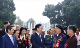 Chủ tịch nước Võ Văn Thưởng gặp mặt người có uy tín trong đồng bào dân tộc thiểu số 