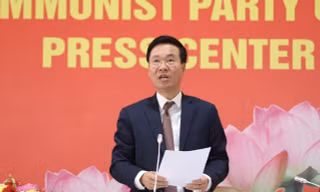 Ông Võ Văn Thưởng, Uỷ viên Bộ Chính trị, Trưởng Ban Tuyên giáo Trung ương. Ảnh Như Ý