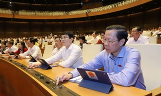 Kỳ họp thứ sáu lấy phiếu tín nhiệm nhân sự Quốc hội bầu hoặc phê chuẩn