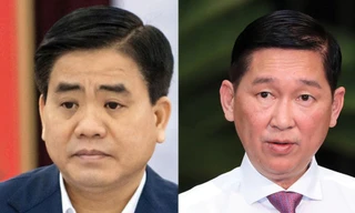 Chủ tịch Hà Nội Nguyễn Đức Chung, Phó Chủ tịch TPHCM Trần Vĩnh Tuyến bị tạm đình chỉ công tác.
