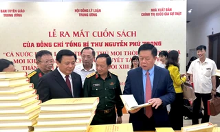 Ra mắt sách của Tổng Bí thư về quyết tâm thực hiện thắng lợi Nghị quyết Đại hội XIII 